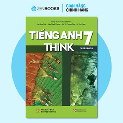 Sách Giáo Khoa Tiếng Anh 7 THiNK  (Sách Bài Tập)