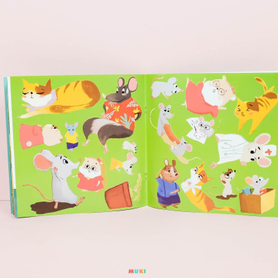 Sách Đa Tương Tác - Có Một Truyện Cổ Mới Cho Bé: Đeo Chuông Cổ Mèo (Dành Cho Bé 3-8 Tuổi)