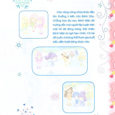 Cô Bé Bánh Dâu- 1000 Đề Can Lấp Lánh - Tập 4