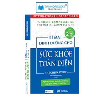 (TB2025) Sách dinh dưỡng: Bí mật dinh dưỡng cho sức khoẻ toàn diện  - The China Study