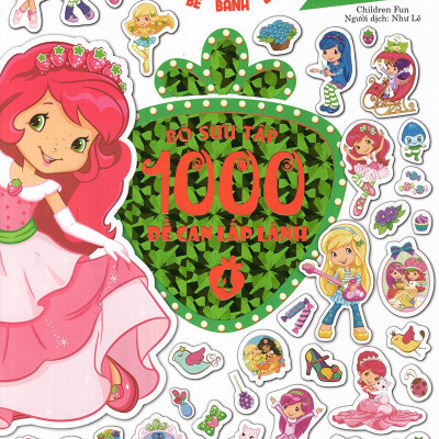 Cô Bé Bánh Dâu- 1000 Đề Can Lấp Lánh - Tập 4