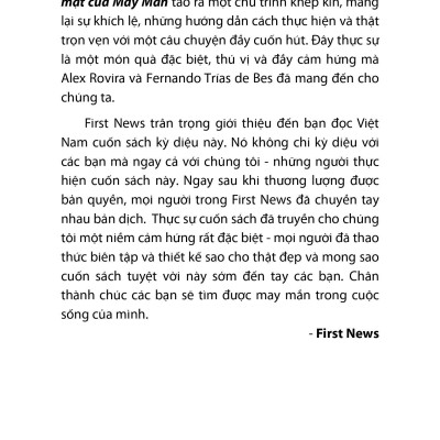 Bí Mật Của May Mắn - Khổ Lớn (Tái Bản 2021)