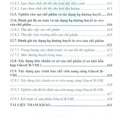 Thành Phần Hoá Học Và Tác Dụng Hạ Đường Huyêt Của Một Số Cây Thuốc Việt Nam Chọn Lọc (Bộ Sách Đại Học Và Sau Đại Học) (Bìa Cứng)  
