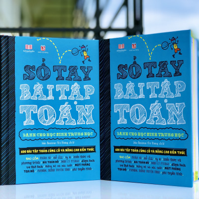 Sách Toán Học - Sổ Tay Bài Tập Toán - Á Châu Book - Tổng Hợp Kiến Thức Toán Học Từ Lớp 4 Đến lớp 9