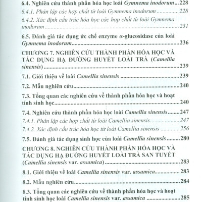 Thành Phần Hoá Học Và Tác Dụng Hạ Đường Huyêt Của Một Số Cây Thuốc Việt Nam Chọn Lọc (Bộ Sách Đại Học Và Sau Đại Học) (Bìa Cứng)  