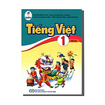 Sách giáo khoa Tiếng Việt 1- tập hai- Cánh Diều (Kèm Nilon bọc Sách)