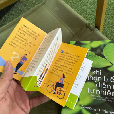(Tặng kèm bản nhắc nhớ “Để thực hành đúng”) KHI NHẬN BIẾT DIỄN RA TỰ NHIÊN – Sayadaw U Tejaniya – Nắng Mai dịch – Thiện Tri Thức – NXB Thế Giới