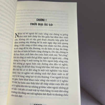 MINH TRIẾT VỀ NỖI BẤT AN – MỘT THÔNG ĐIỆP CHO THỜI ĐẠI ĐẦY LO ÂU - Alan Watts - Nguyễn Ngoan dịch – Đông Tây _ NXB Thanh Niên