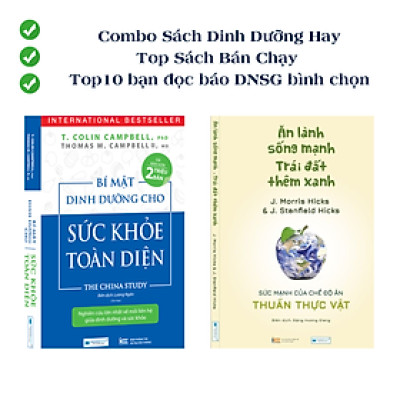 Combo Sách Dinh Dưỡng Bán Chạy: Bí Mật Dinh Dưỡng + Ăn Lành Sống Mạnh (Tái Bản)