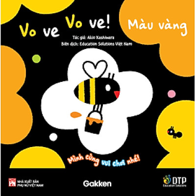 Sách - Vo ve vo ve! Màu Vàng - Mình cùng vui chơi nhé!