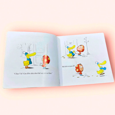 Sách cho bé - Bất Lịch Sự Quá Đi! - Vịt và Chấm - Sách tranh - Dành cho trẻ 3+