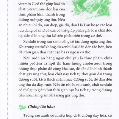 Rau Xanh Chữa Bệnh