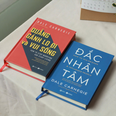 Bộ Sách Kinh Điển Của Dale Carnegie - Ấn bản đặc biệt: Đắc Nhân Tâm & Quẳng gánh lo đi và vui sống