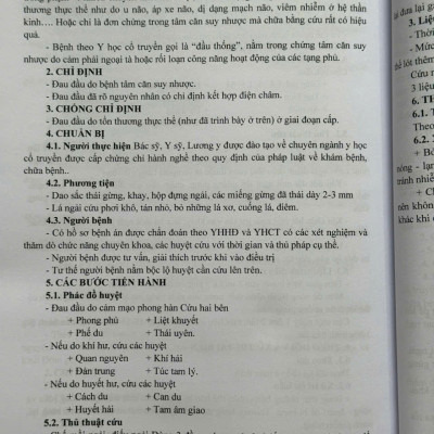 Sách Cẩm Nang Tra Cứu Quy Trình Kỹ Thuật Chuyên Ngành Y Học Cổ Truyền - V2046T