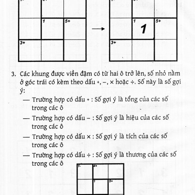 Trò Chơi Ô Chữ Số Thông Minh Kenken - Dành Cho Mọi Người (Tập 4)