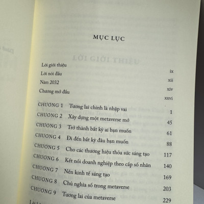 BƯỚC CHÂN VÀO METAVERSE - ĐỂ KHAI THÁC NỀN KINH TẾ TỶ ĐÔ-LA - Mark Van Rijmenam - Đinh Tùng Anh và nhóm Lexisprouts (ĐH RMIT VN) dịch - Nhà xuất bản Trẻ.