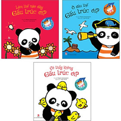 Combo Gấu Trúc Đi Tìm (3 Cuốn)