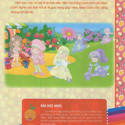 Cô Bé Bánh Dâu- 1000 Đề Can Lấp Lánh - Tập 4