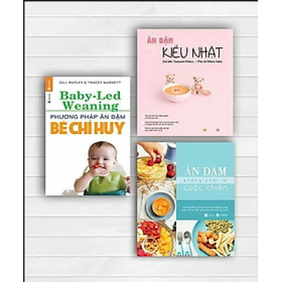 Bộ sách về Phương pháp ăn dặm và cách chế biến