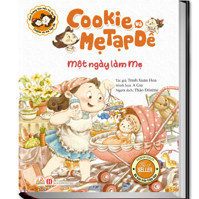 Combo 3 Cuốn Cookie Và Mẹ Tạp Dề - Đôi Găng Tay Đen Của Bố ,Một Ngày Làm Mẹ & Bà Ngoại Biến Thành Thiên Thần