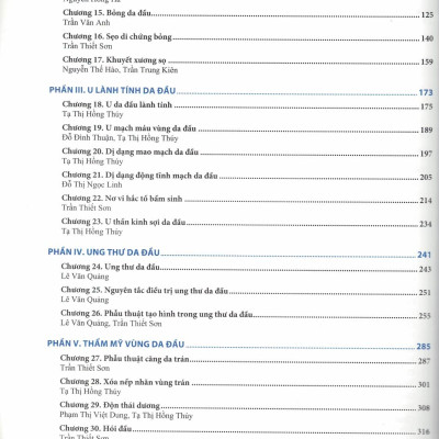 Phẫu Thuật Tạo Hình Thẩm Mỹ Da Đầu (Bản in màu)