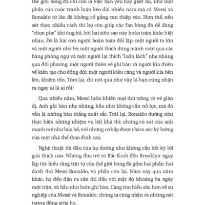 Sự Đối Đầu Của Hai Cầu Thủ Vĩ Đại Và Kỷ Nguyên Tái Tạo Bóng Đá Thế Giới - Messi Vs. Ronaldo _TRE	