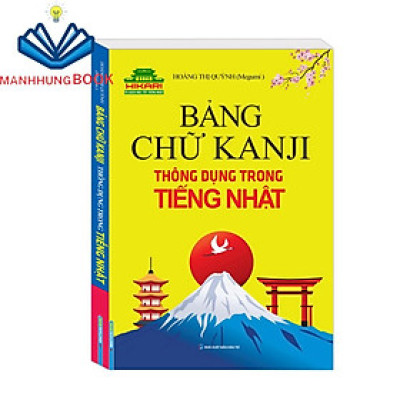 Sách - Bảng chữ Kanji thông dụng trong tiếng Nhật