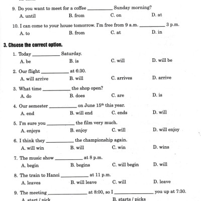 Bài Tập Trắc Nghiệm Tiếng Anh 8 - Có Đáp Án (Bám Sát SGK Cánh Diều) _HA