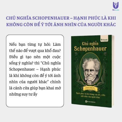 Sách - Chủ Nghĩa Schopenhauer – Hạnh Phúc Là Khi Không Còn Để Ý Tới Ánh Nhìn Của Người Khác