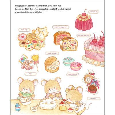 3 Bạn Chuột Và Bí Mật Của Cửa Hàng Bánh Kẹo