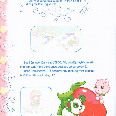 Cô Bé Bánh Dâu- 1000 Đề Can Lấp Lánh - Tập 4