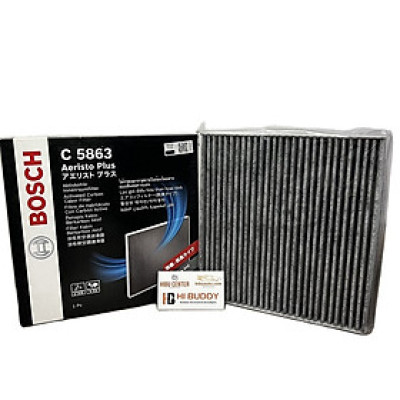 Lọc Điều Hòa Than Hoạt Tính BOSCH Ariesto Plus C5863 Cho Xe Honda Accord, Civic (06 - 15),CR-V (05 - 16)
