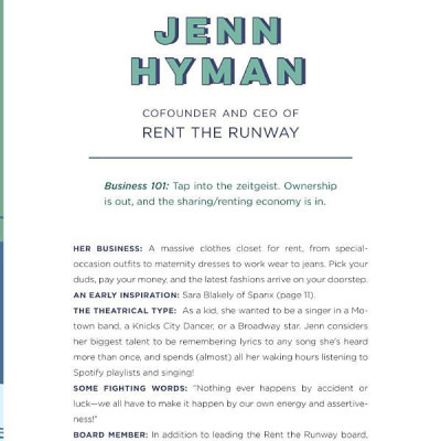 Girls Who Run The World: Thirty CEOs Who Mean Business