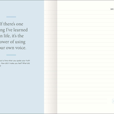 Becoming: A Guided Journal For Discovering Your Voice