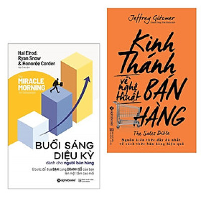 Combo Dành Riêng Cho Nhà Bán Hàng: Buổi Sáng Diệu Kỳ - Dành Cho Người Bán Hàng + Kinh Thánh Về Nghệ Thuật Bán Hàng