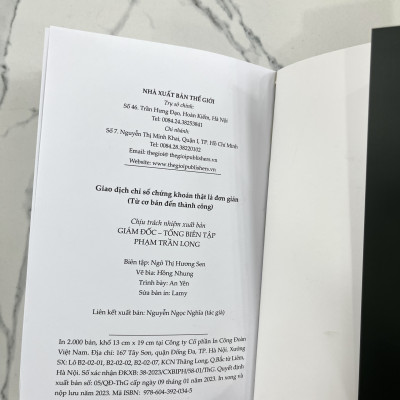 Sách: Giao dịch chỉ số Chứng khoán thật là đơn giản - Nguyễn Ngọc Nghĩa