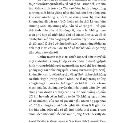 Các khía cạnh của tiểu thuyết - E. M. Forster