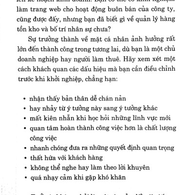 Bí Quyết Dành Cho Người Khởi Nghiệp