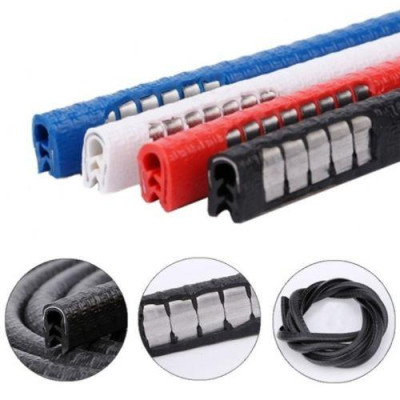 NẸP VIỀN CỬA CHỮ U LÕI THÉP, CHỐNG VA ĐẬP CÁNH CỬA XE Ô TÔ 6M2