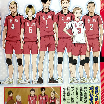 ハイキュー!! TVアニメチームブック vol.2 音駒高校バレーボール部 - HAI KYUU ! !