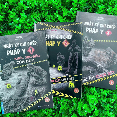 Boxset Nhật Ký Ghi Chép Pháp Y - Tập 1 + Tập 2 + Tập 3 (Hộp 3 Tập)