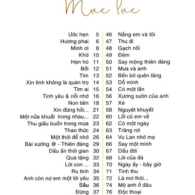 Tình Yêu Và Nỗi Nhớ