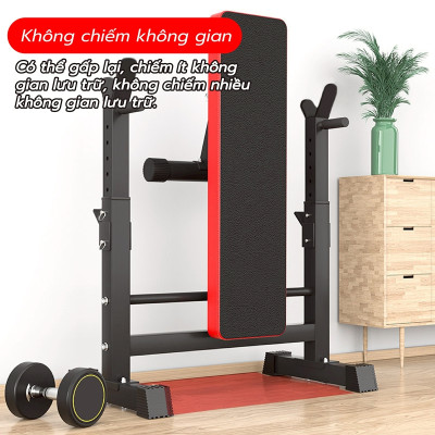 BG Ghế Tập Tạ SU- 330 - 331 Đa Năng Kết Hợp Giá Đỡ ,Hỗ trợ tập các bài tập tạ, cơ bụng, cơ tay gấp gọn  (hàng nhập khẩu)