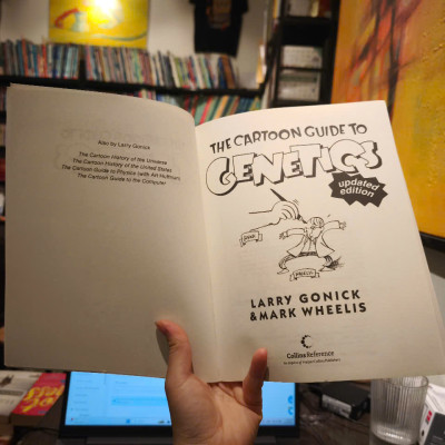 Sách - The Cartoon Guide to Genetics by Larry Gonick - Science / Nonfiction / Biology