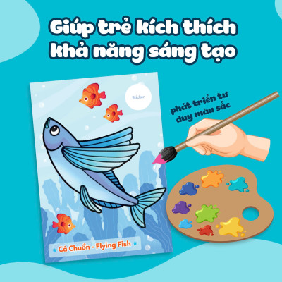 Combo Tô màu Khám Phá (Bộ 5 Cuốn) - MEGA