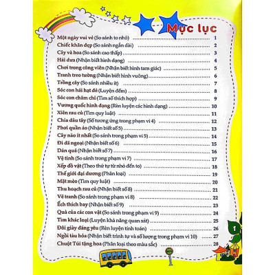 Dạo chơi cùng Toán học -Trò chơi dán giấy