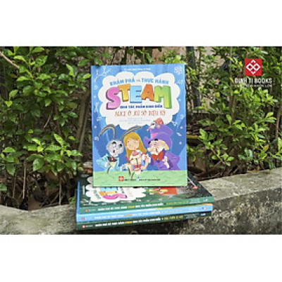 Sách - Combo (4 tập): Khám phá và thực hành STEAM qua tác phẩm kinh điển - Đinh Tị Books