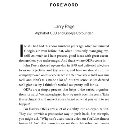 Measure What Matters