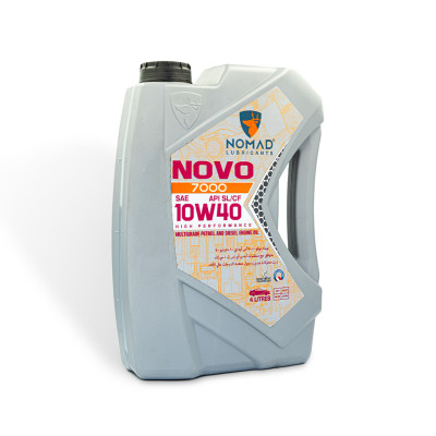 Nhớt Ô Tô Máy Xăng NOMAD NOVO 7000 SAE 10W40, API SL/CF, ACEA A3/B4 Can 4L Nhập Khẩu Chính Hãng-Dầu Nhớt Xe Ô Tô