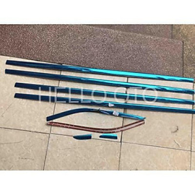 Nẹp Chân Kính inox theo xe dành cho XPANDER 2018 2019 2020 2021 - 8 CHI TIẾT